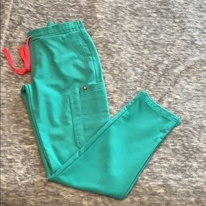 Surgical Green FIGS Scrub Pants